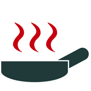 Calentar el Gözleme en sarten, a la plancha o a la parrilla